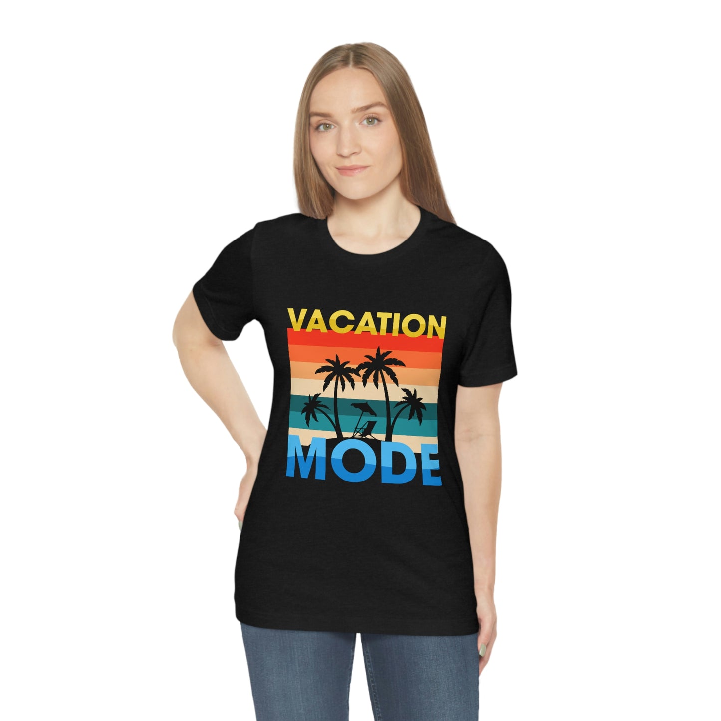 VACATION MODE Unisex Jersey Short Sleeve Tee