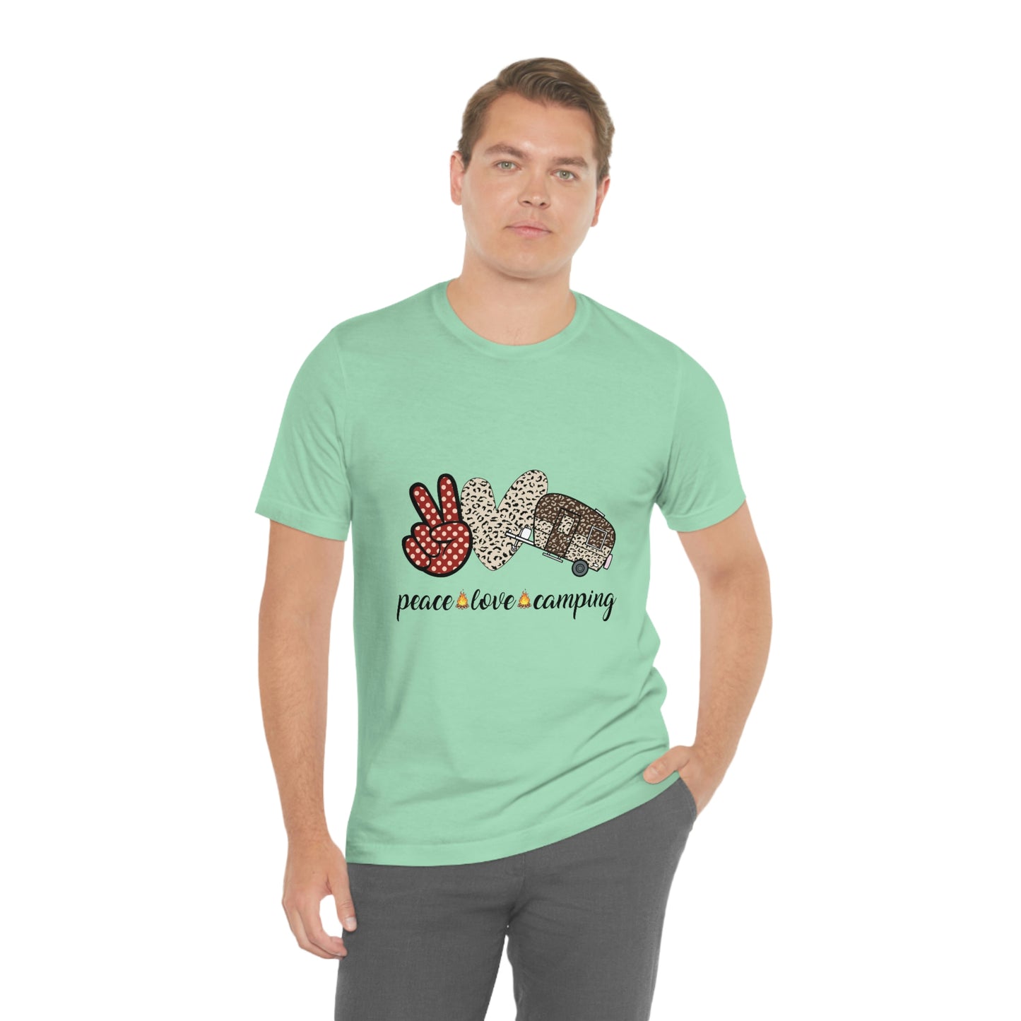 Peace Love Camping Short Sleeve Tee