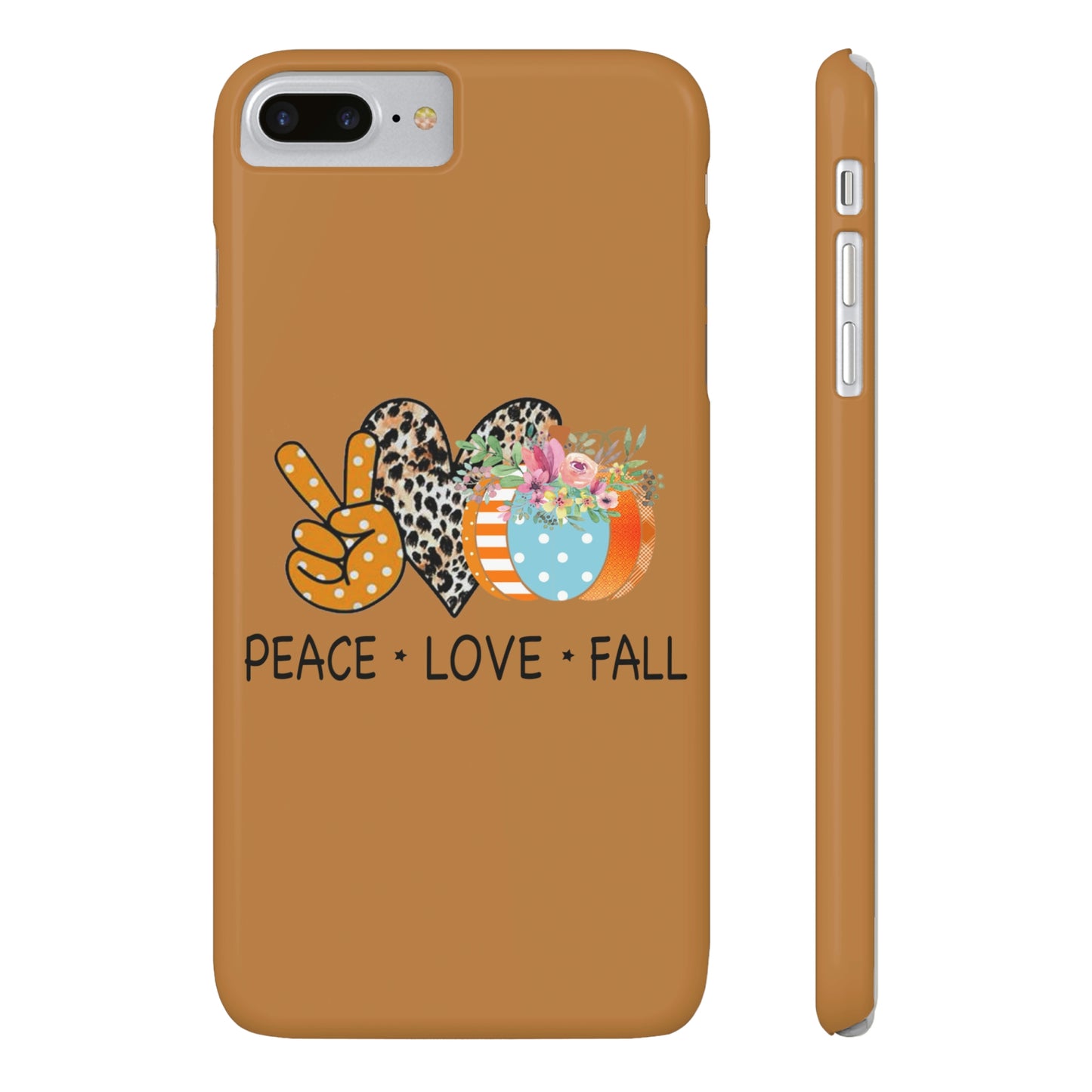 Slim Phone PEACE.LOVE.FALL Case-Mate