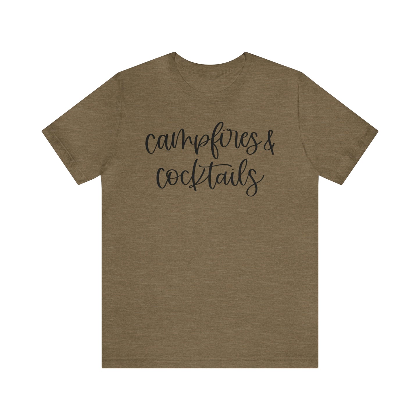 Campfire and Cocktails Short Sleeve Tee