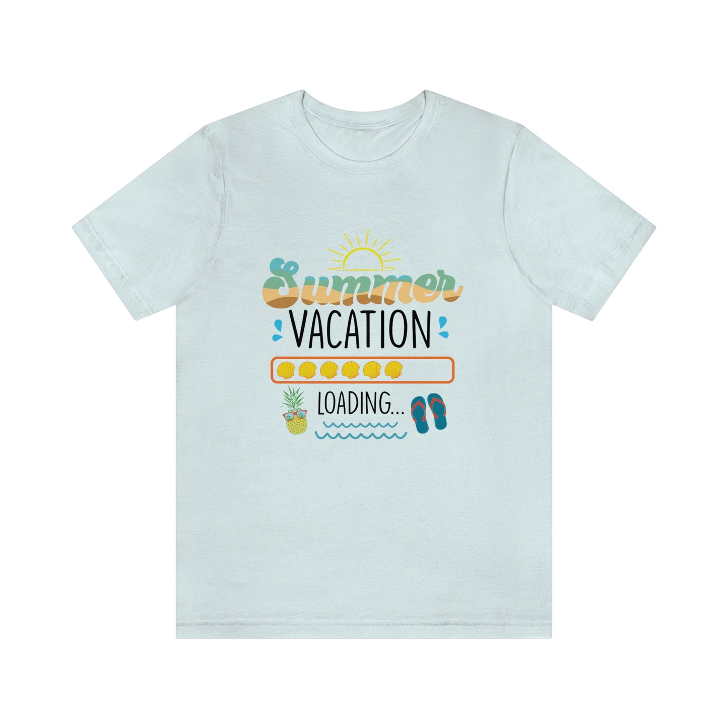 Summer Vacation Unisex Jersey Short Sleeve Tee