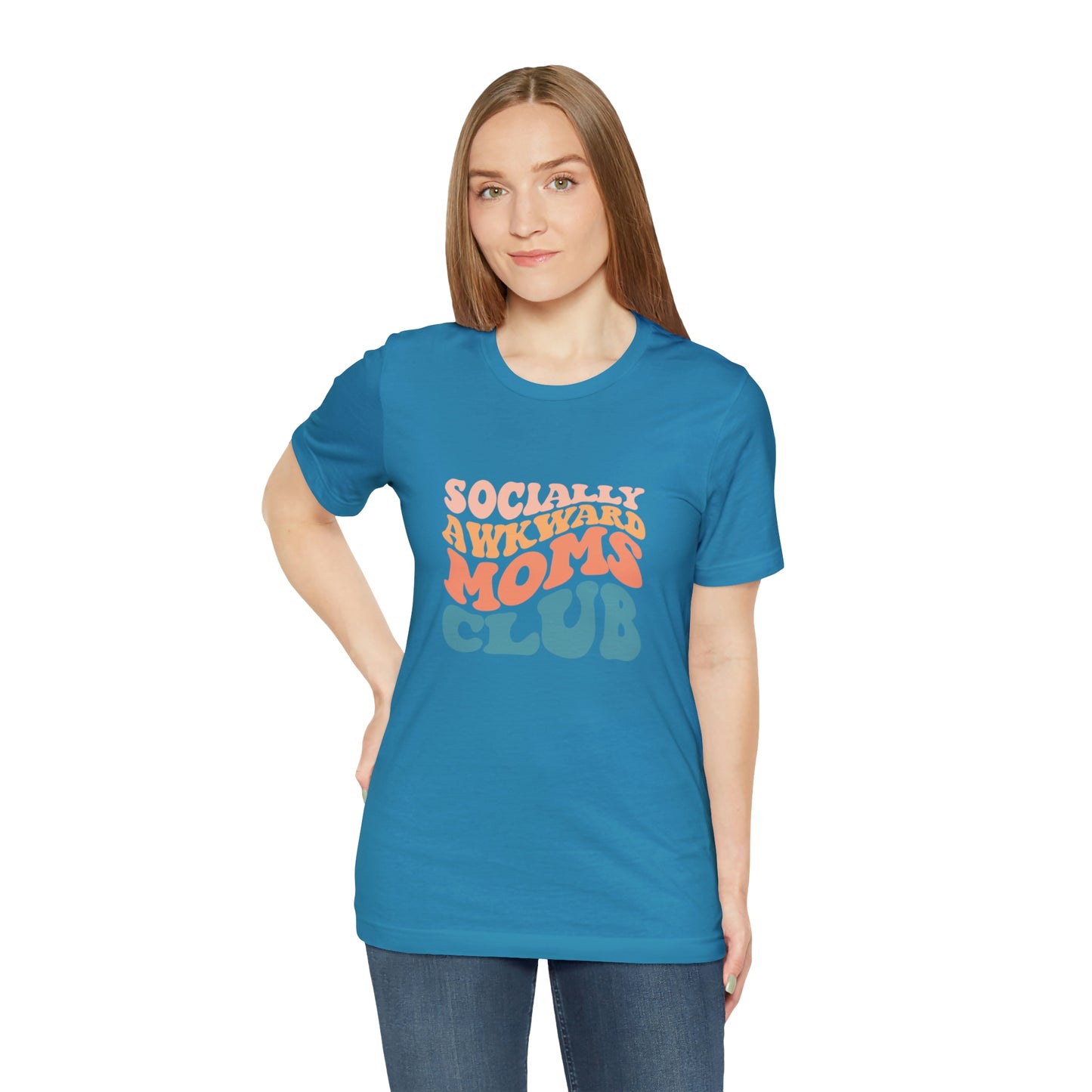 Socially Awkward Moms Club Short Sleeve Tee