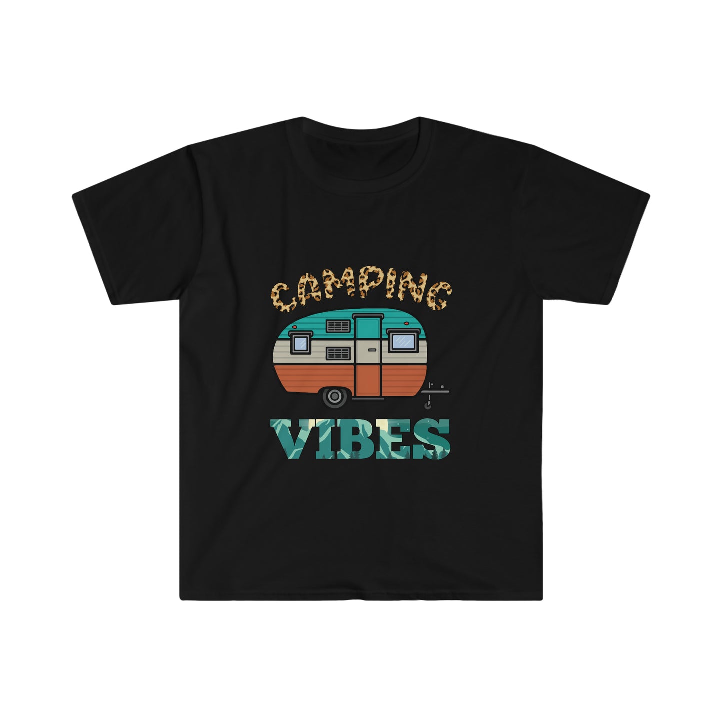 Camping Vibes Unisex Softstyle T-Shirt