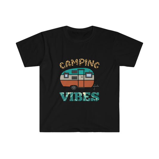 Camping Vibes Unisex Softstyle T-Shirt