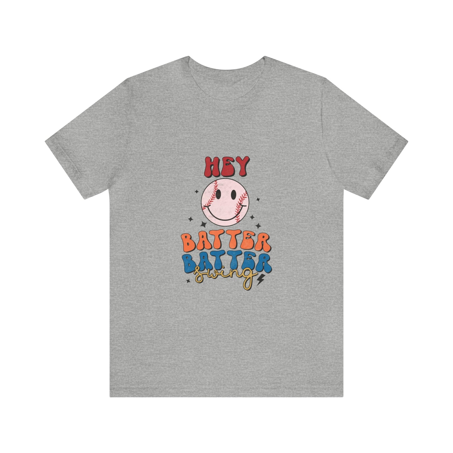 Hey Batter Batter Swing Short Sleeve Tee