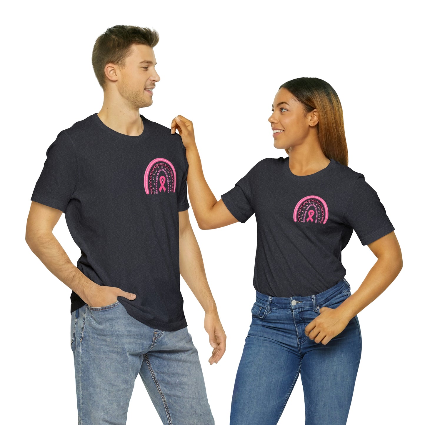 Pink Rainbow Unisex Tee