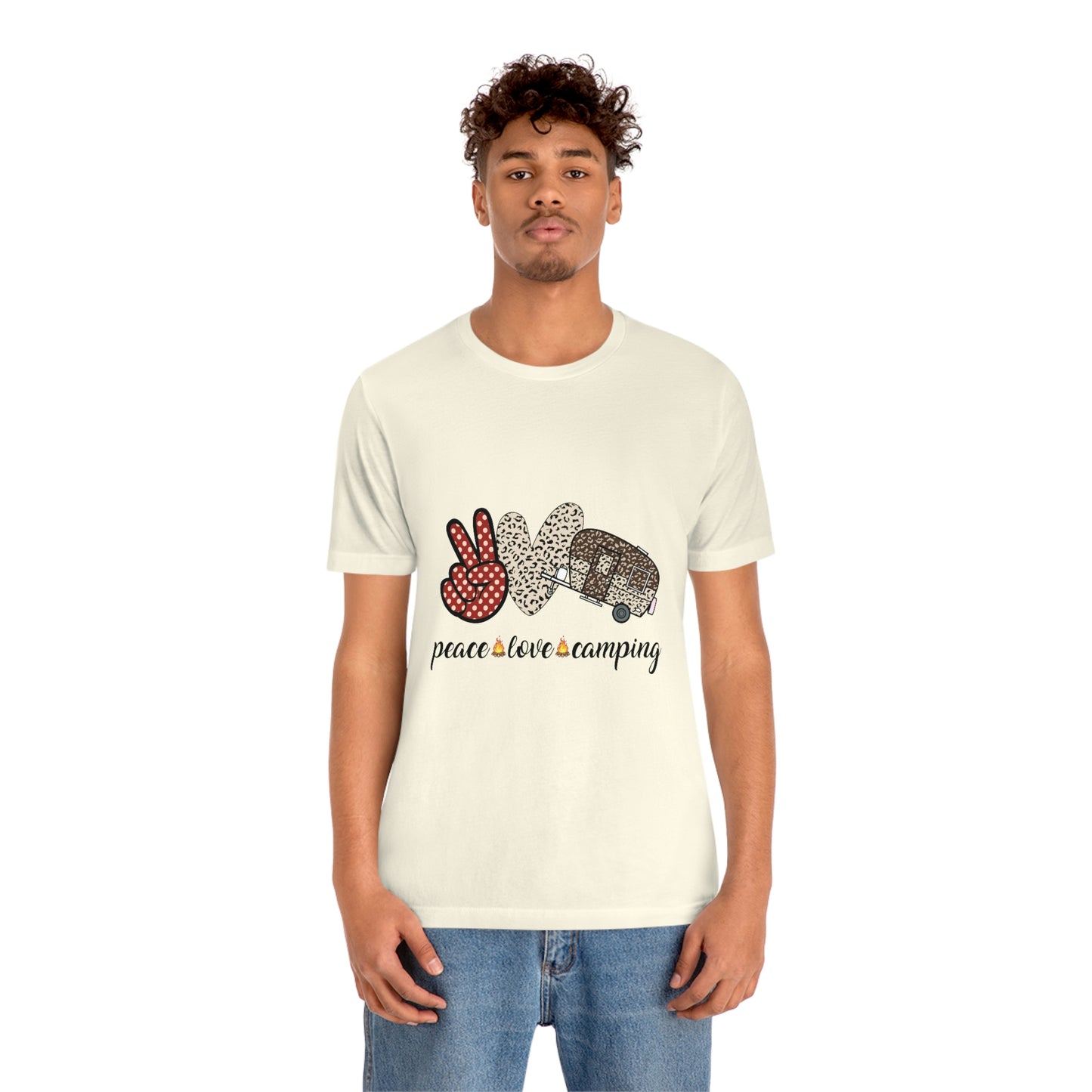 Peace Love Camping Short Sleeve Tee