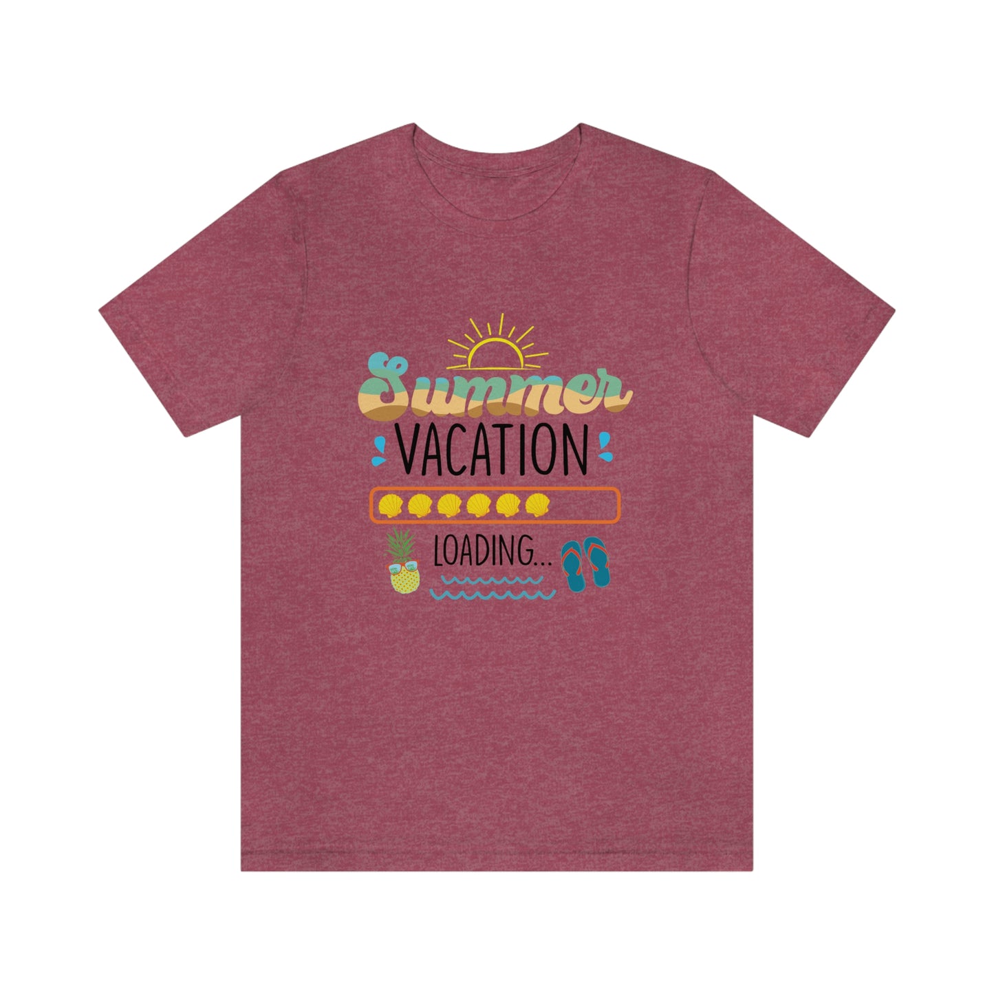 Summer Vacation Unisex Jersey Short Sleeve Tee