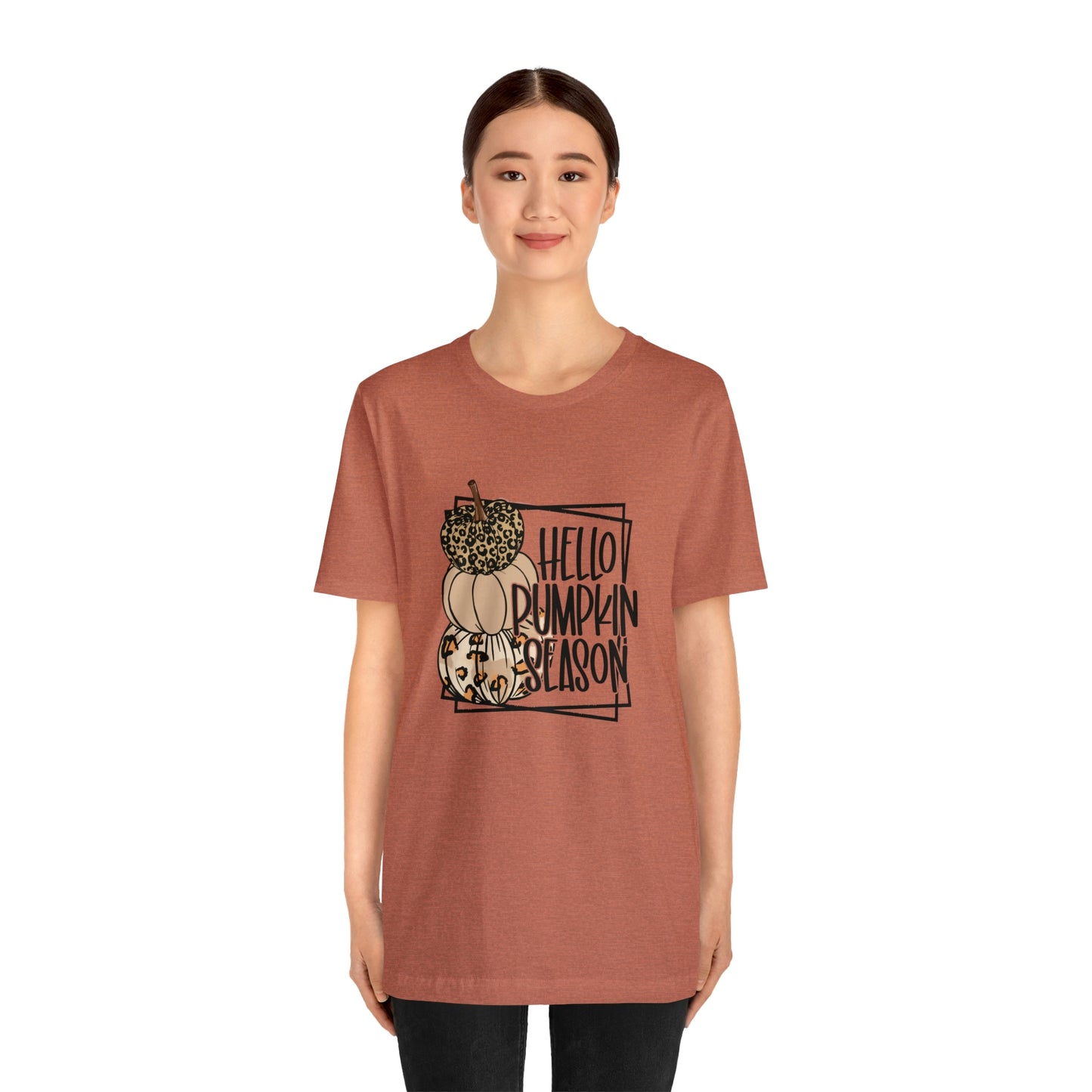 Hello Pumpkin Season Unisex Tee