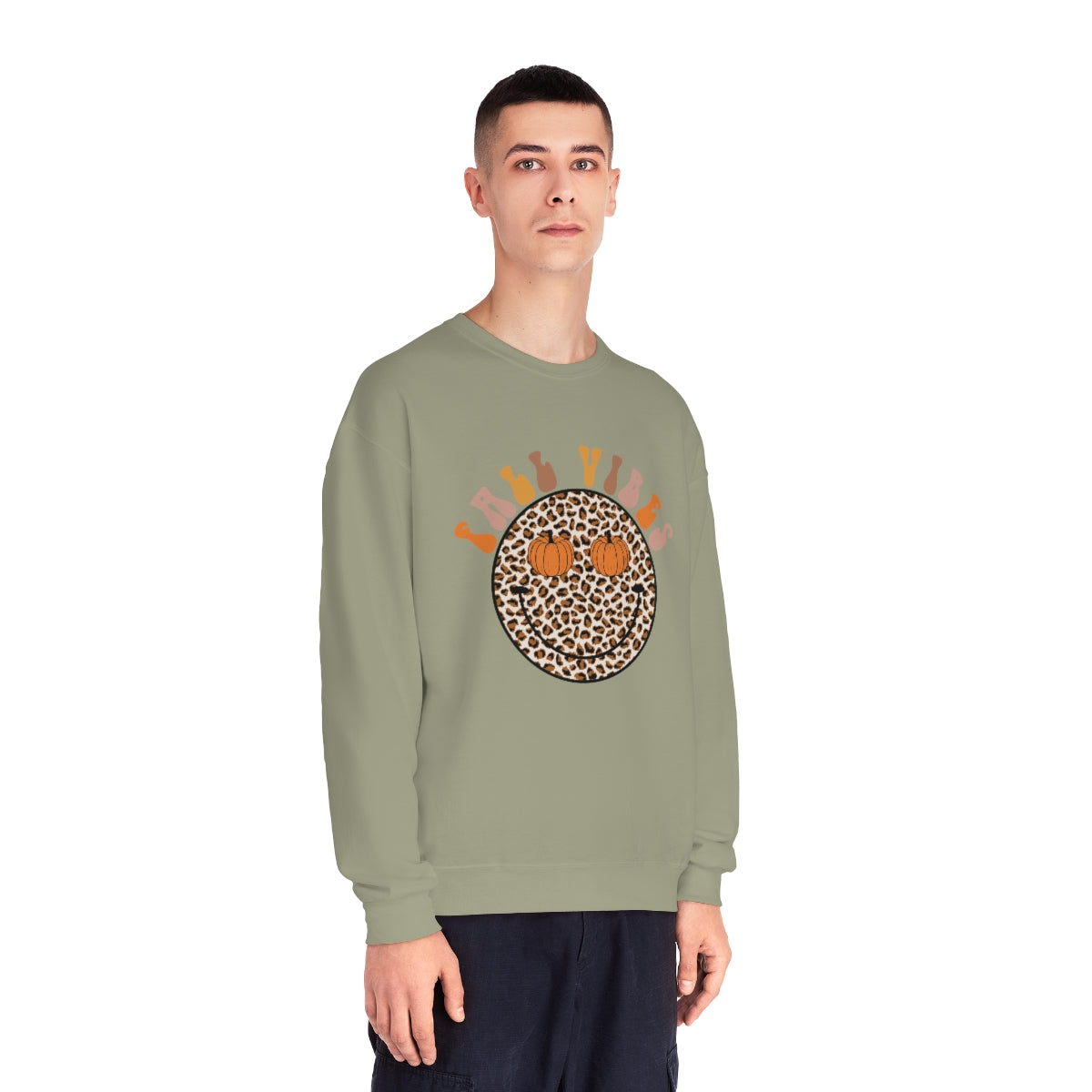 Fall Vibes Smiley Sweatshirt