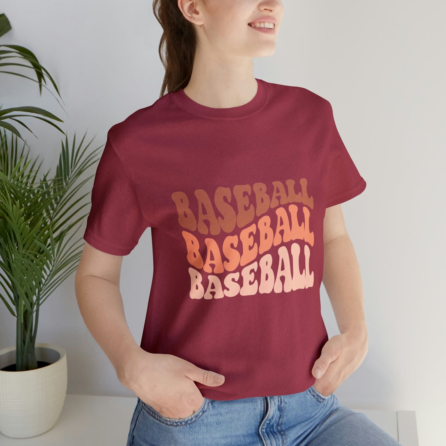 Baseball Baseball Baseball Short Sleeve Tee