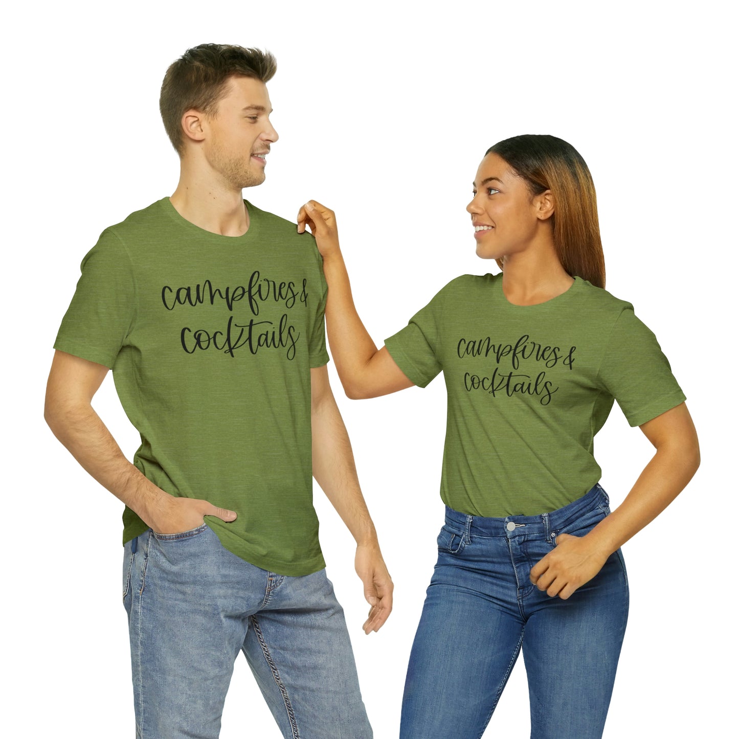 Campfire and Cocktails Short Sleeve Tee