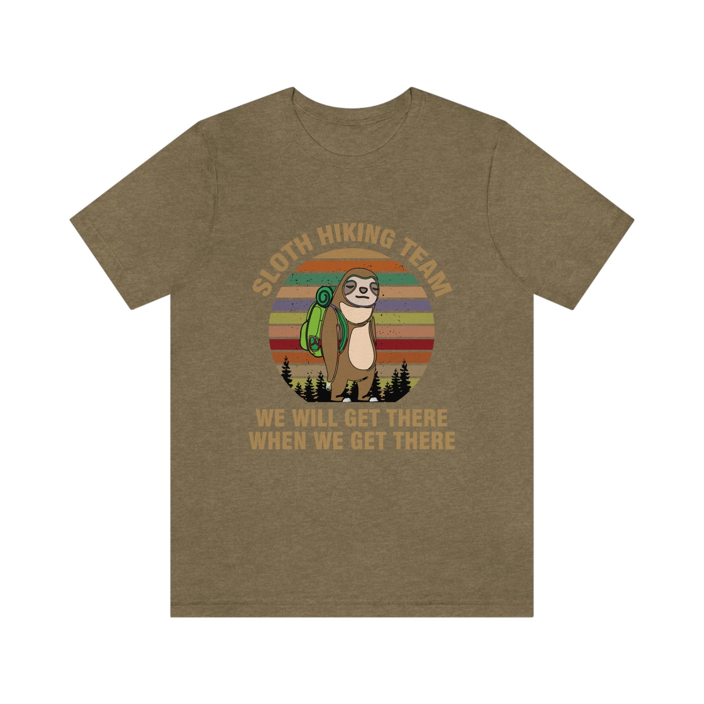 Sloth Hiking Team Short Sleeve Tee