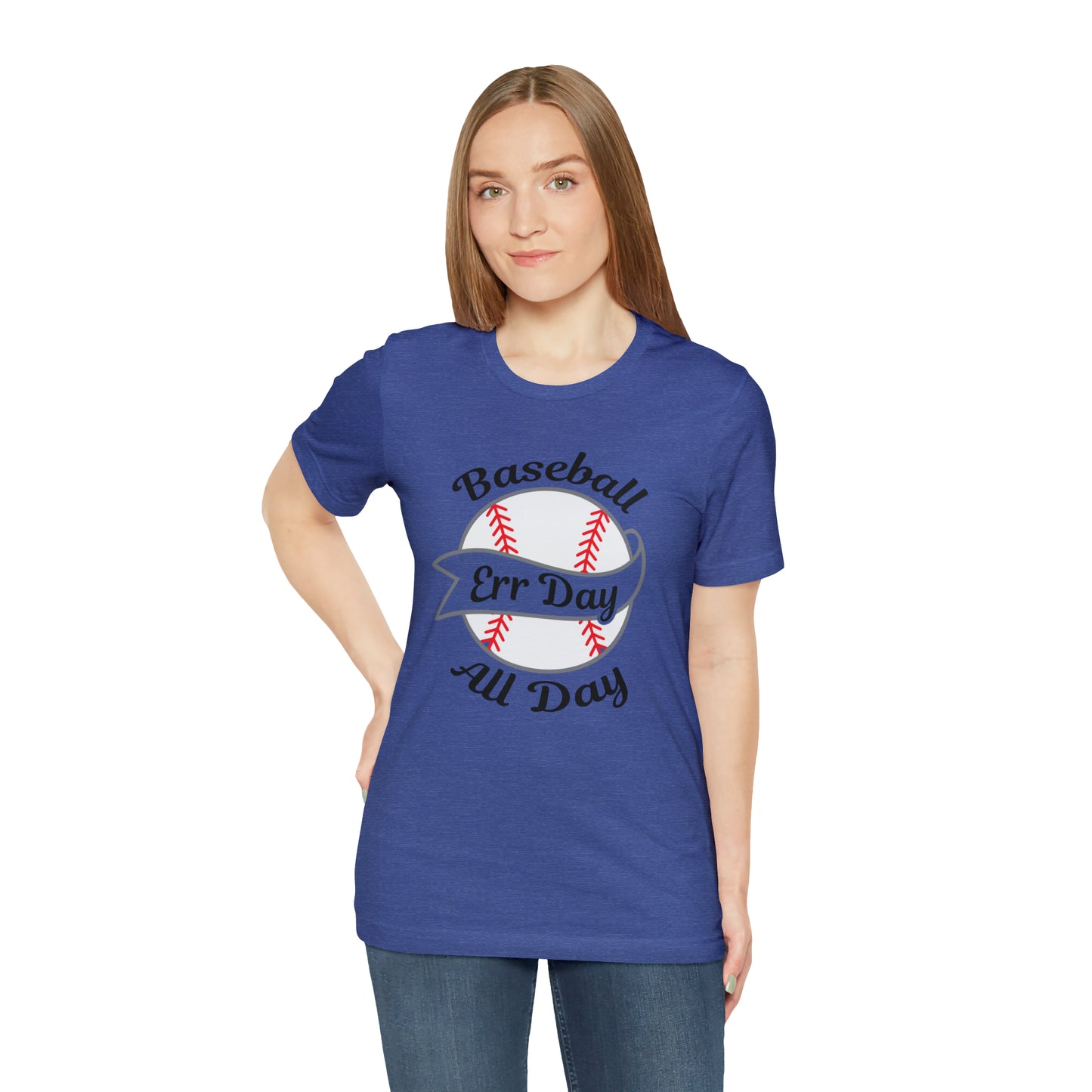 Baseball All Day Err Day Jersey Short Sleeve Tee