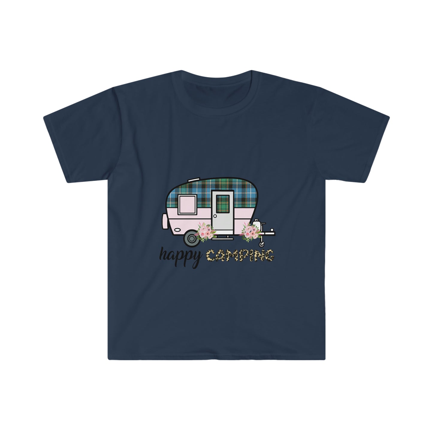 Happy Camping Unisex Softstyle T-Shirt