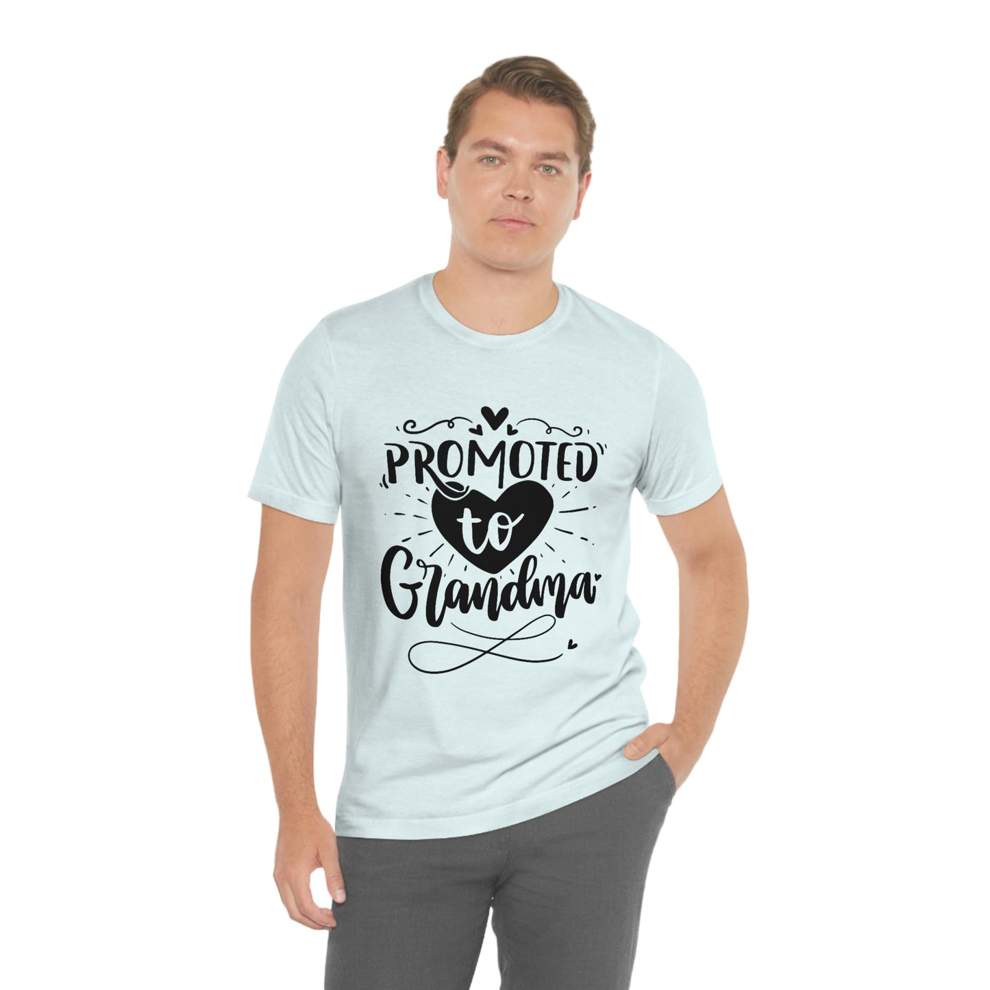 Promoted to Grandma Jersey Short Sleeve Tee