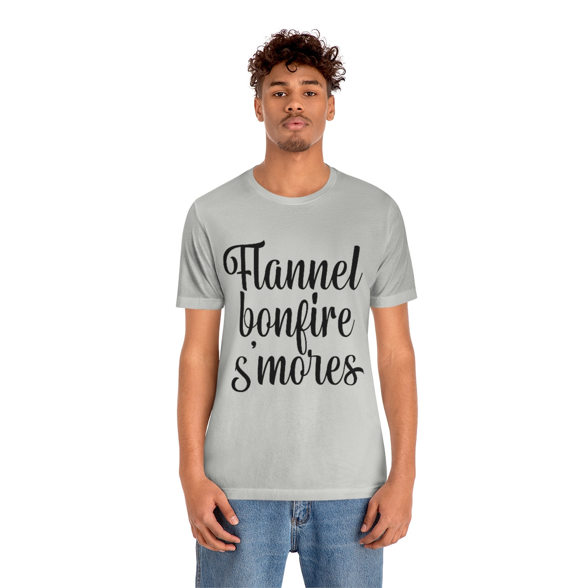 Flannel Bonfires S'mores Tee