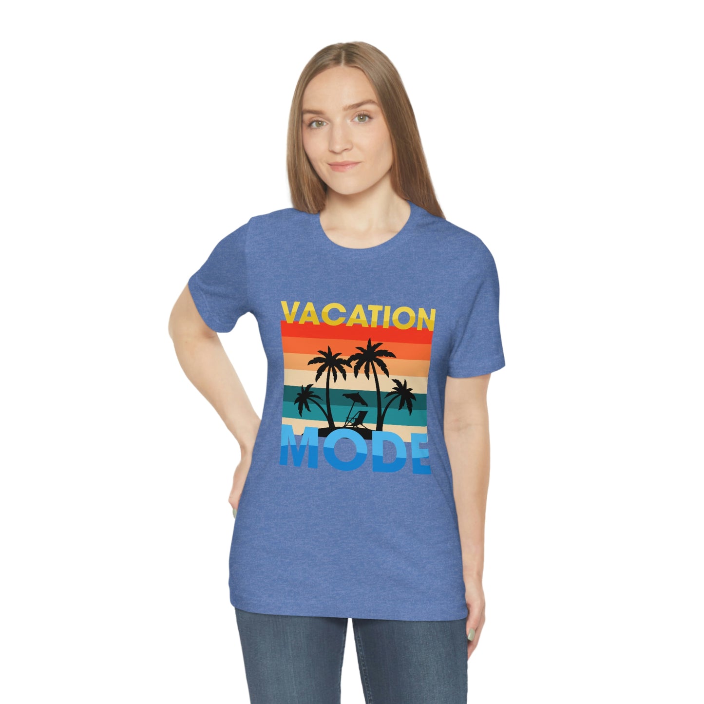 VACATION MODE Unisex Jersey Short Sleeve Tee