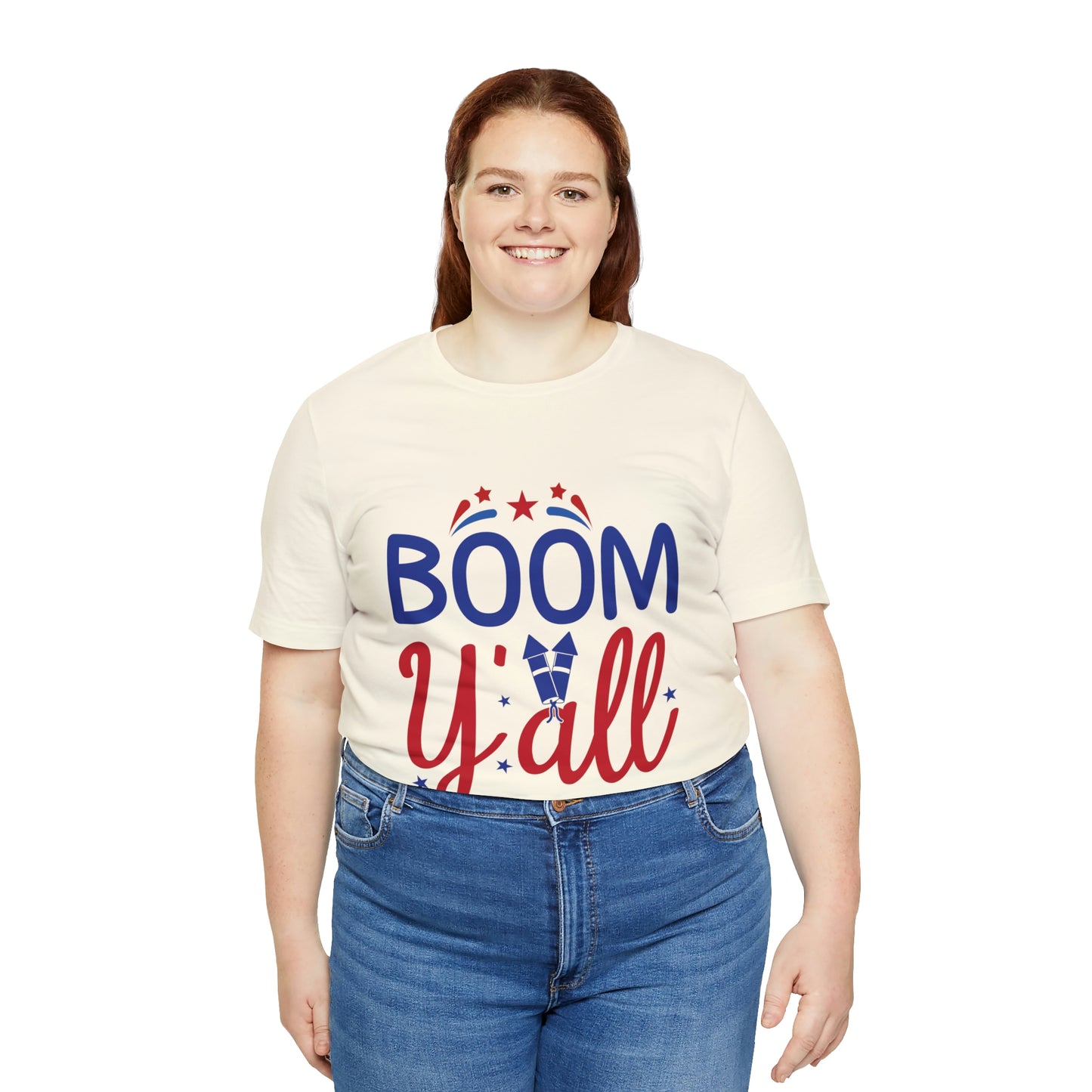 Unisex Sunshine Lasso Boom Yall Jersey Short Sleeve Tee