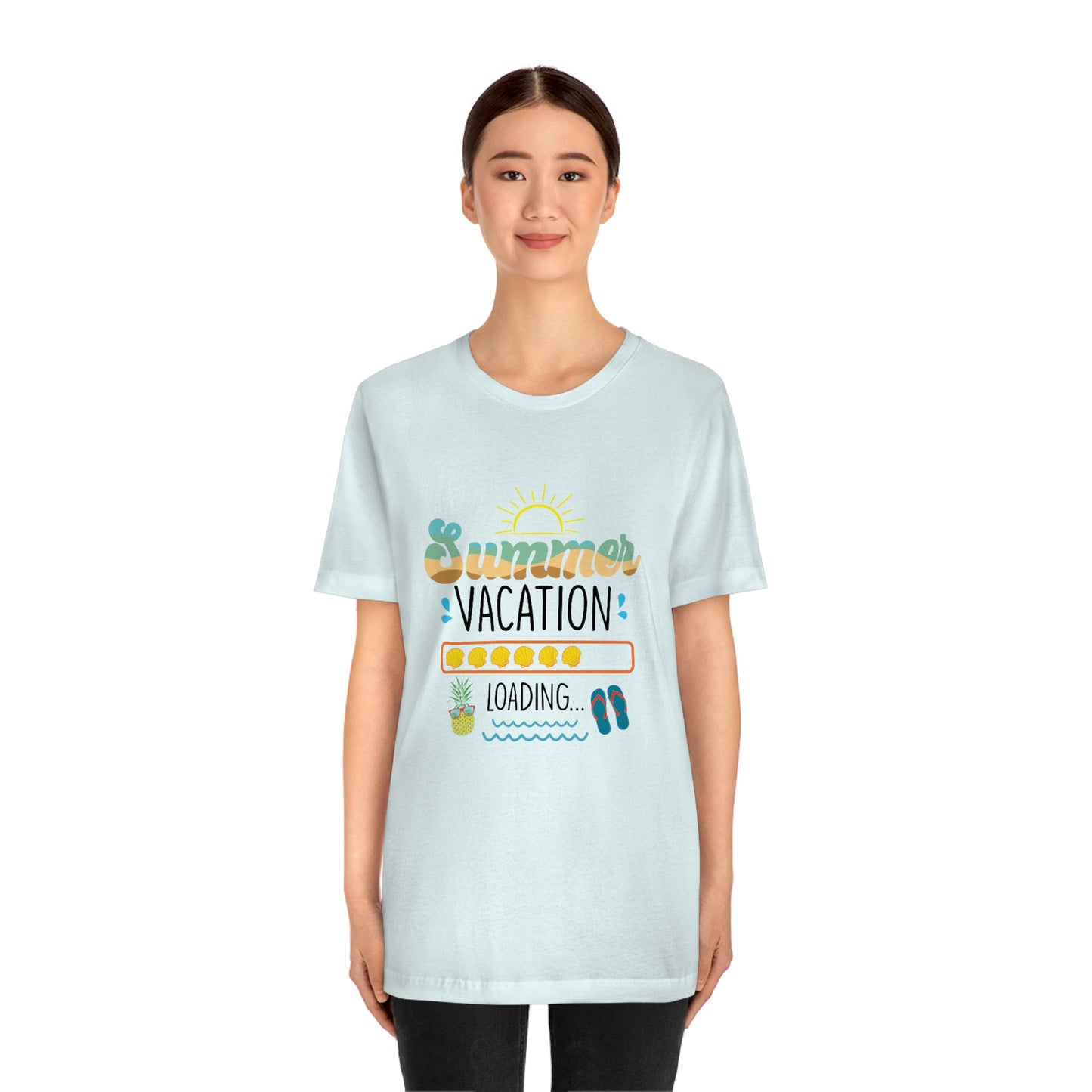 Summer Vacation Unisex Jersey Short Sleeve Tee