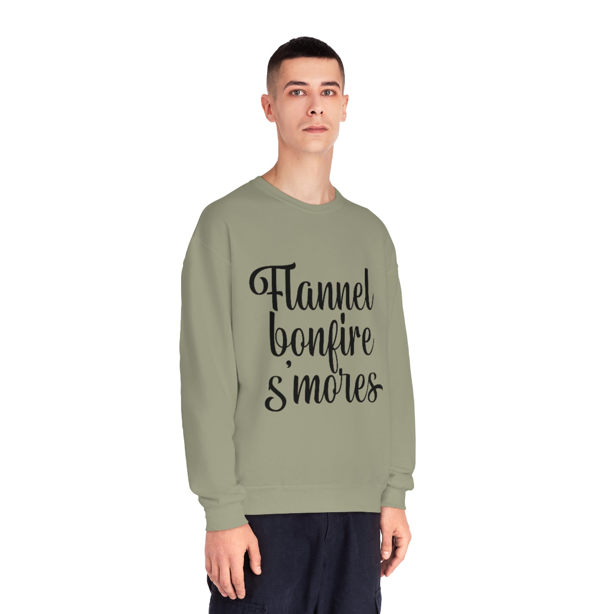 Flannel Bonfire S'mores Sweatshirt