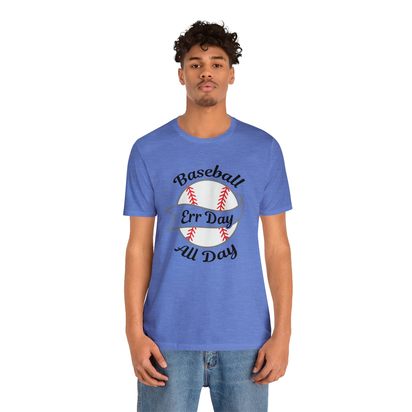 Baseball All Day Err Day Jersey Short Sleeve Tee