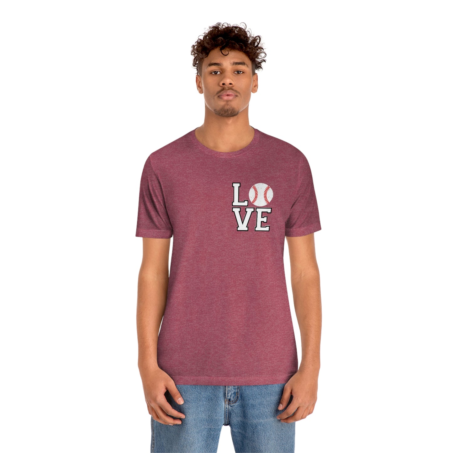 Baseball Love Short Sleeve Tee