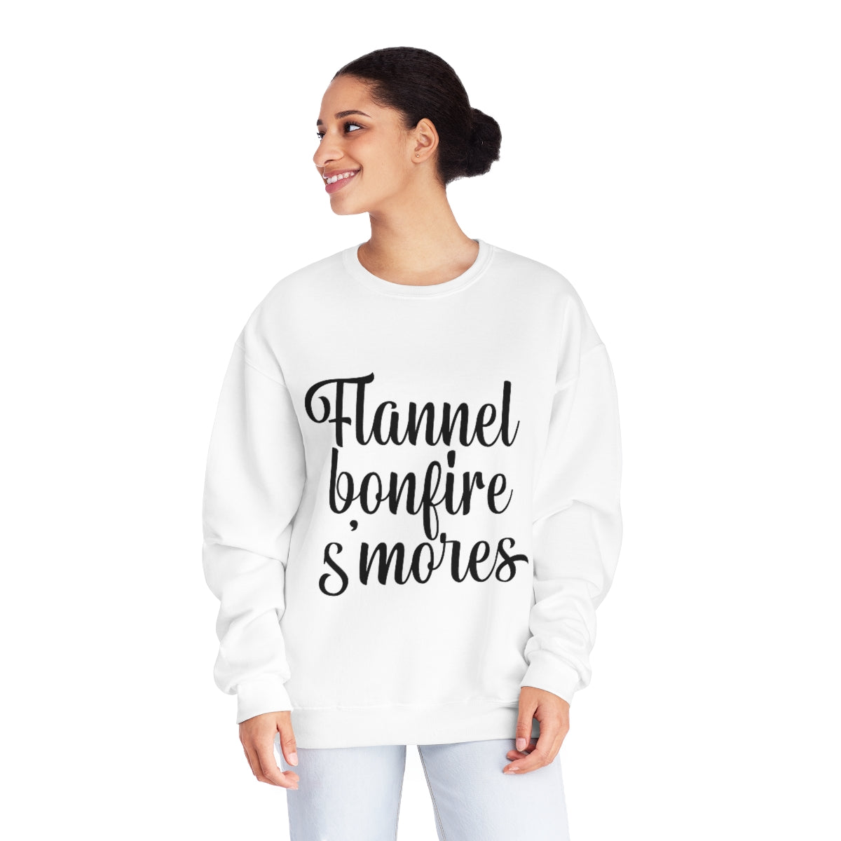 Flannel Bonfire S'mores Sweatshirt