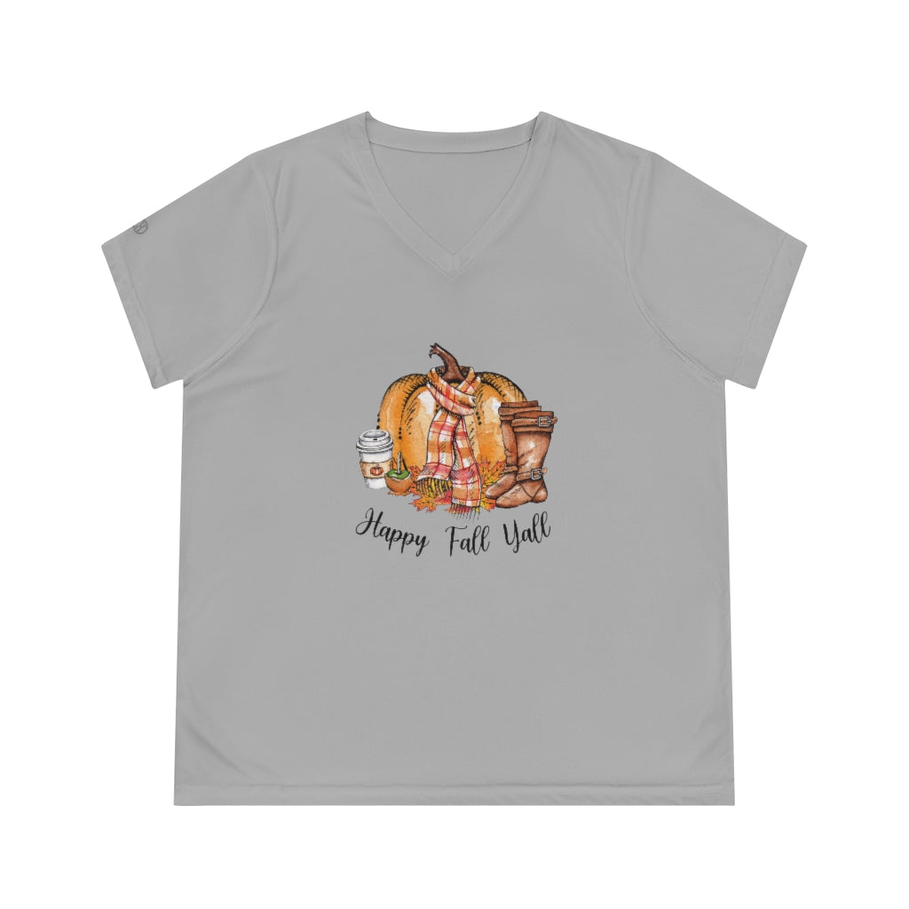 Ladies Happy Fall Active Tee