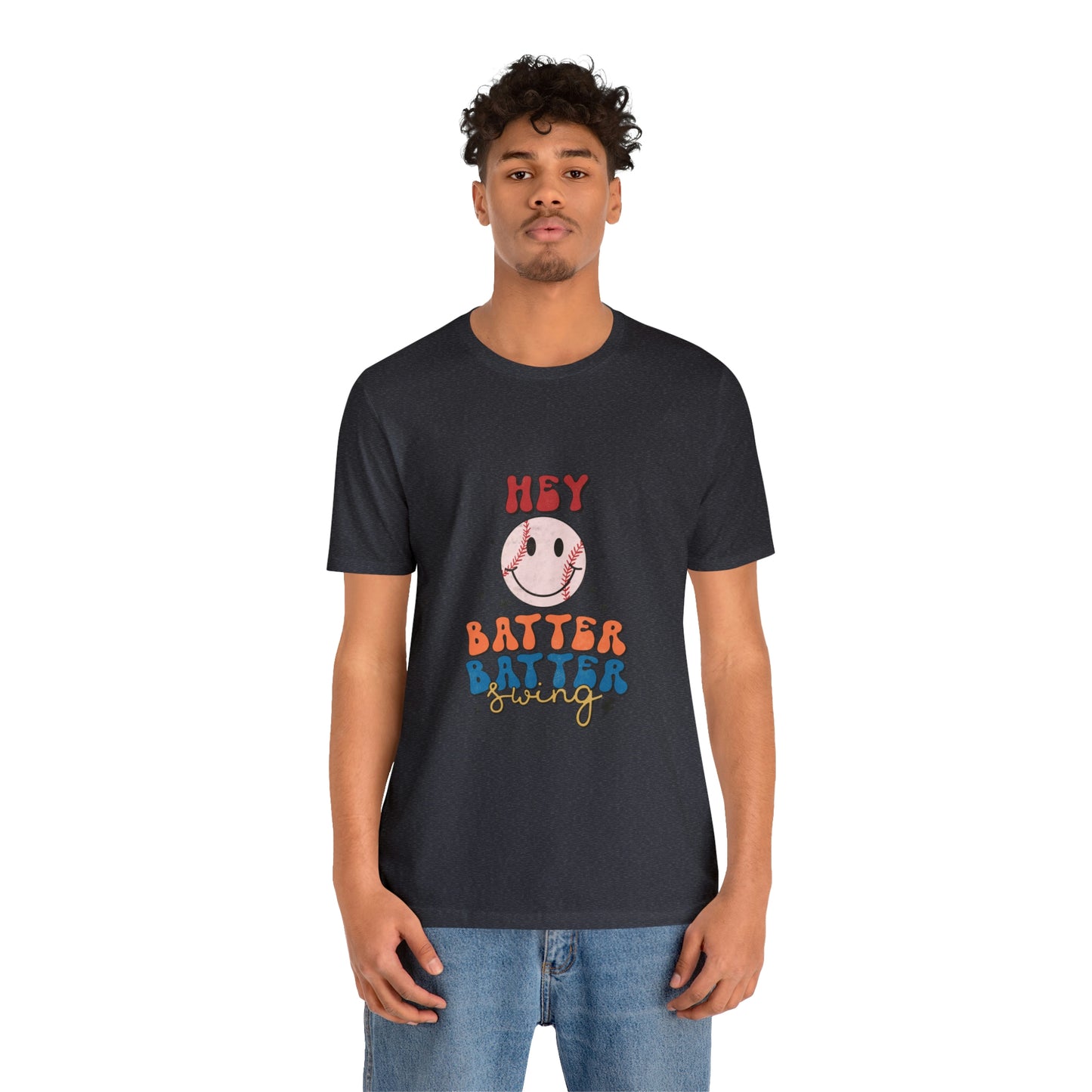 Hey Batter Batter Swing Short Sleeve Tee