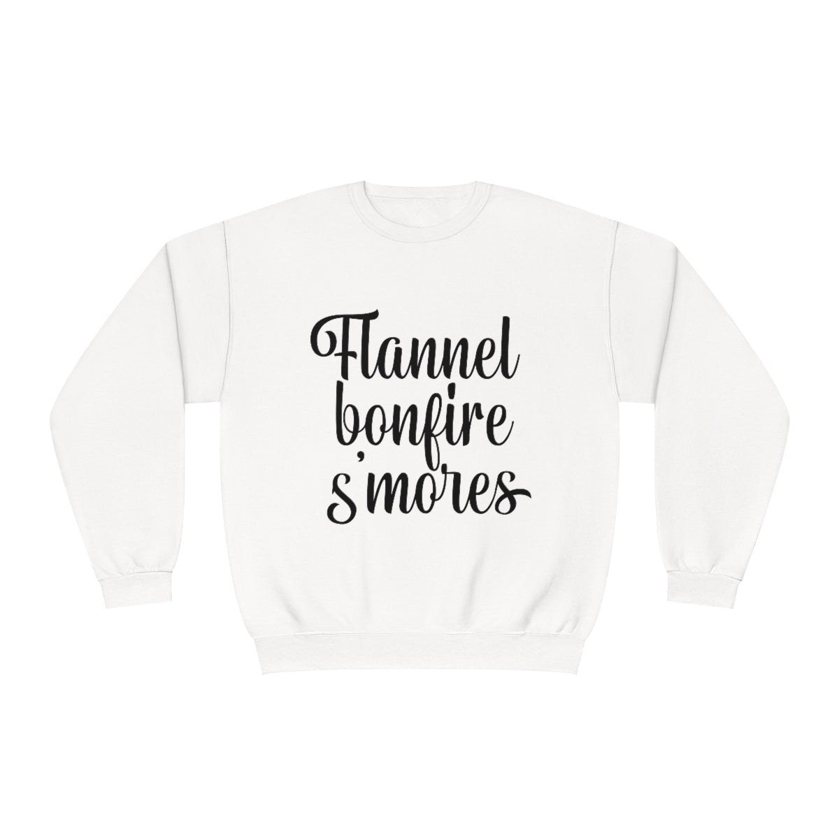 Flannel Bonfire S'mores Sweatshirt