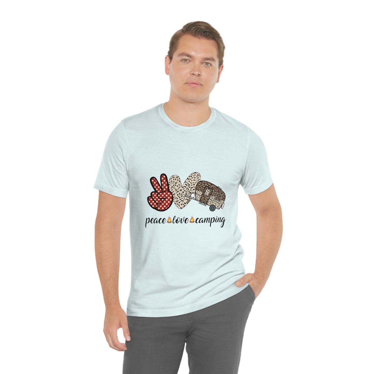 Peace Love Camping Short Sleeve Tee