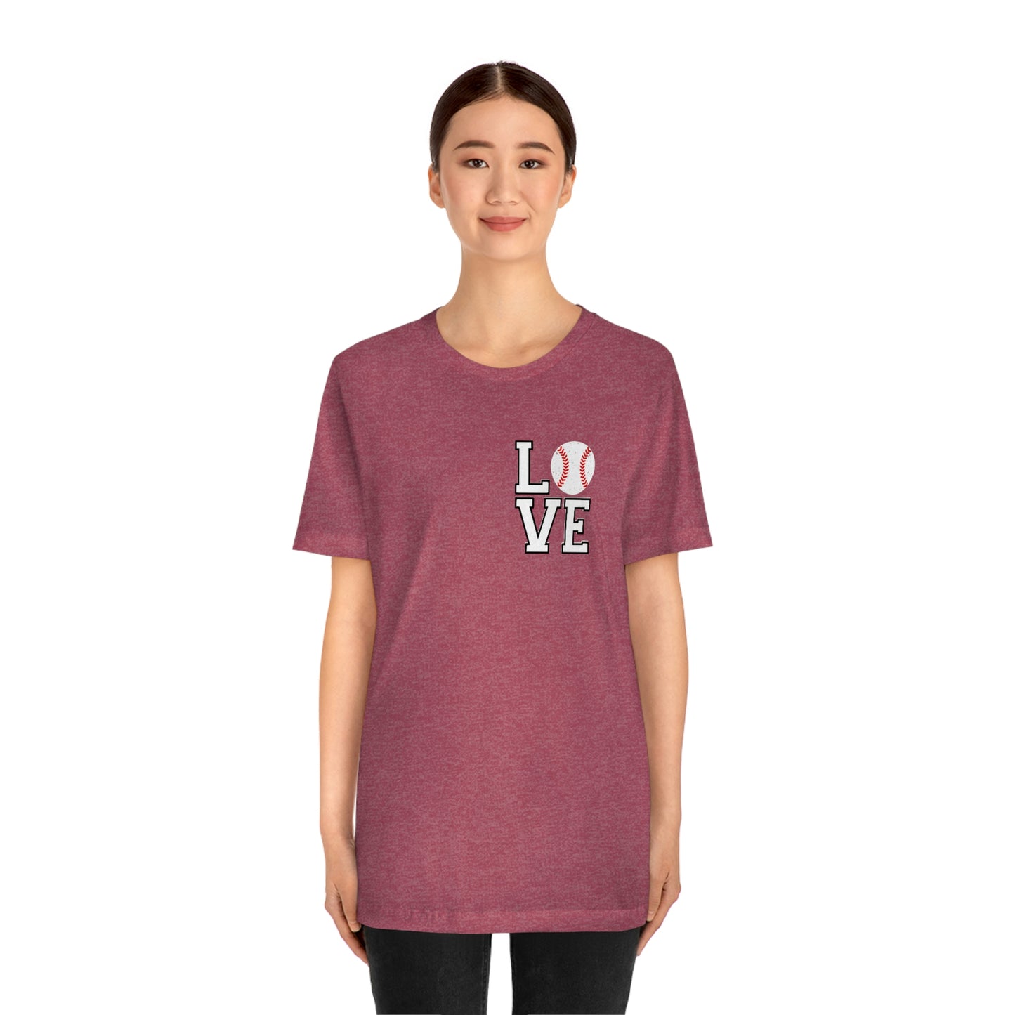 Baseball Love Short Sleeve Tee