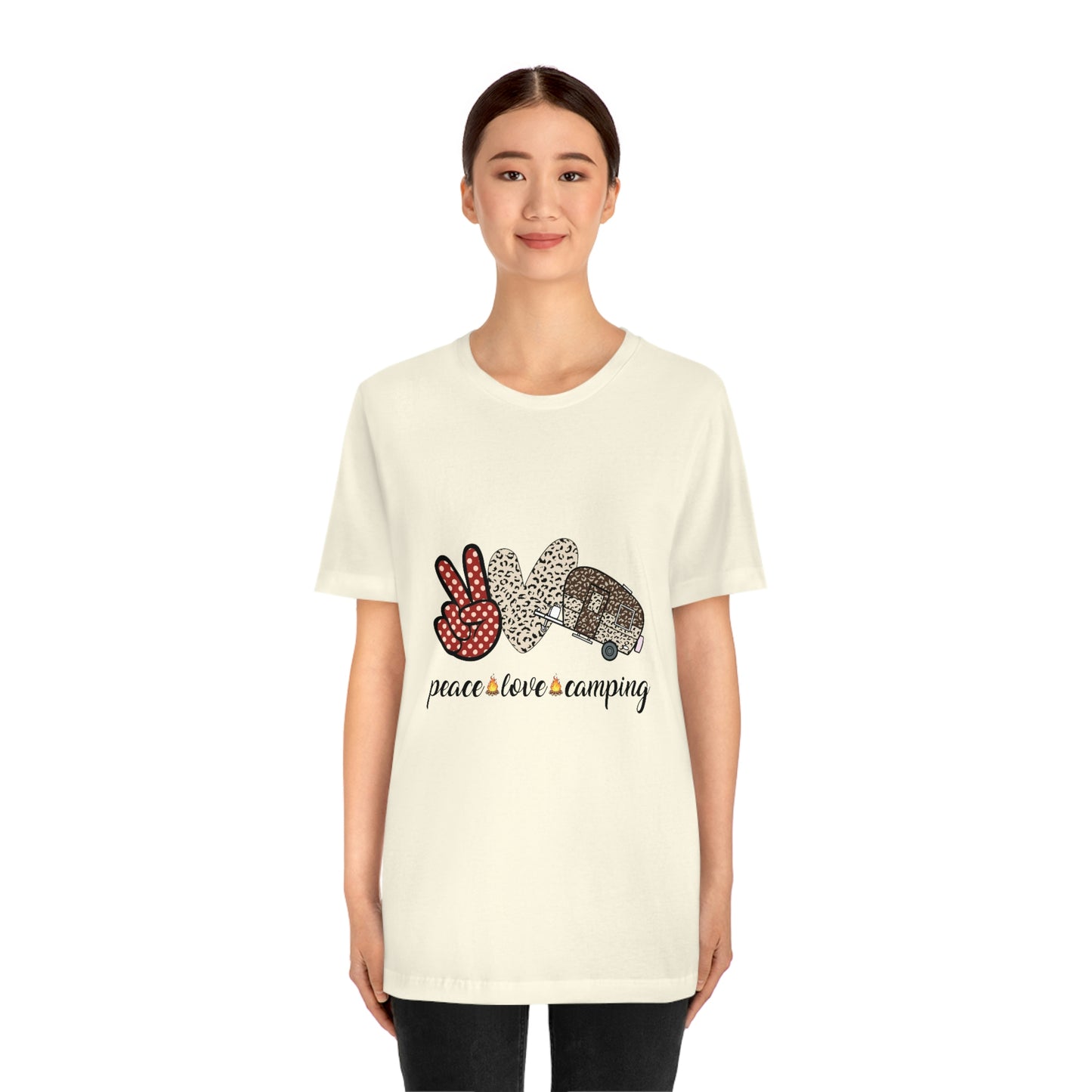 Peace Love Camping Short Sleeve Tee