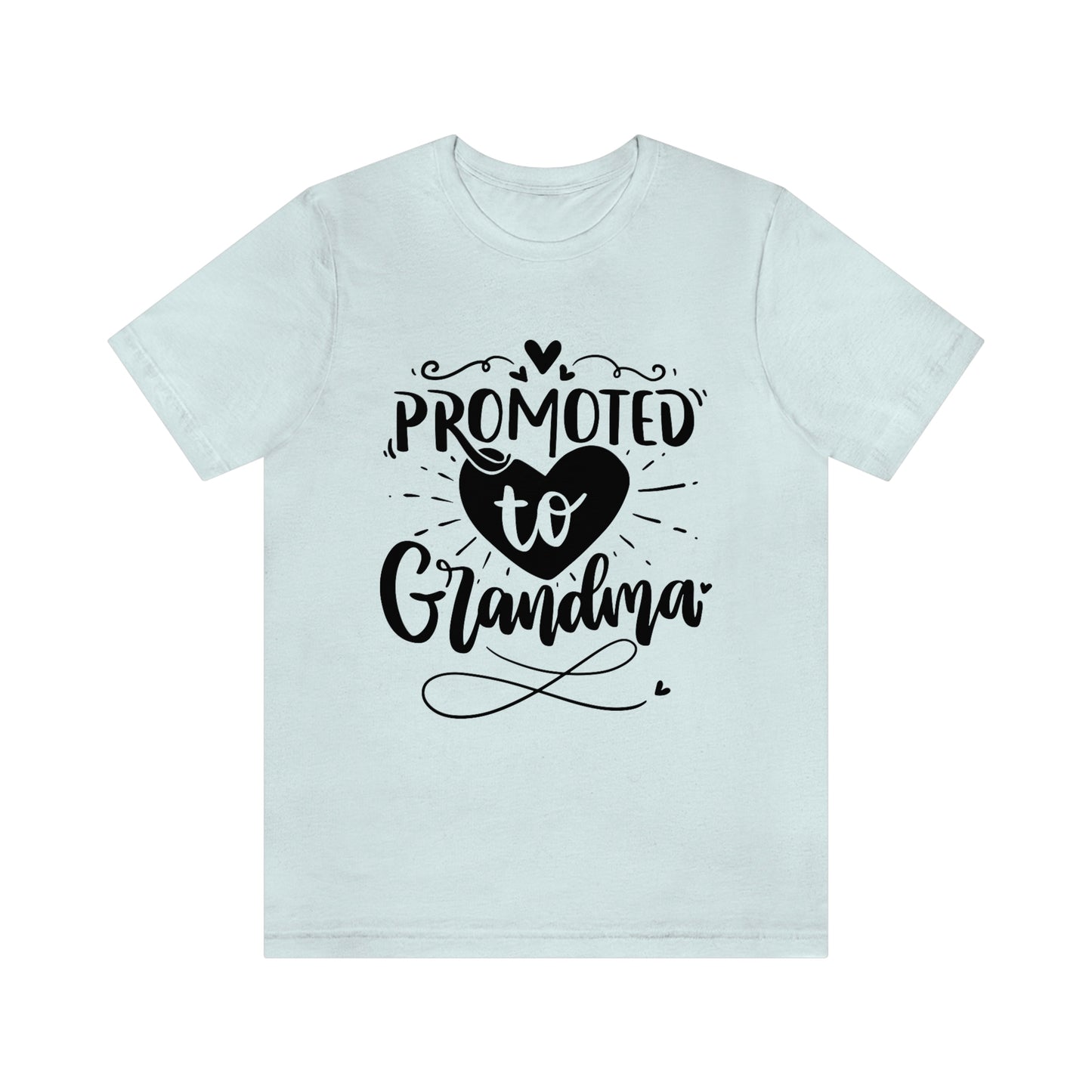 Promoted to Grandma Jersey Short Sleeve Tee