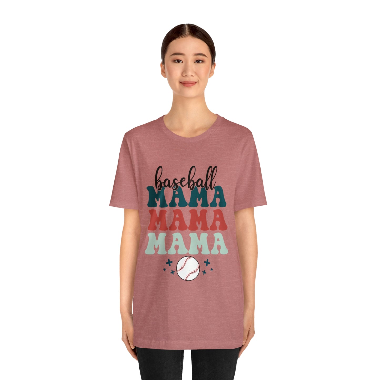 Baseball Mama Short Sleeve Tee