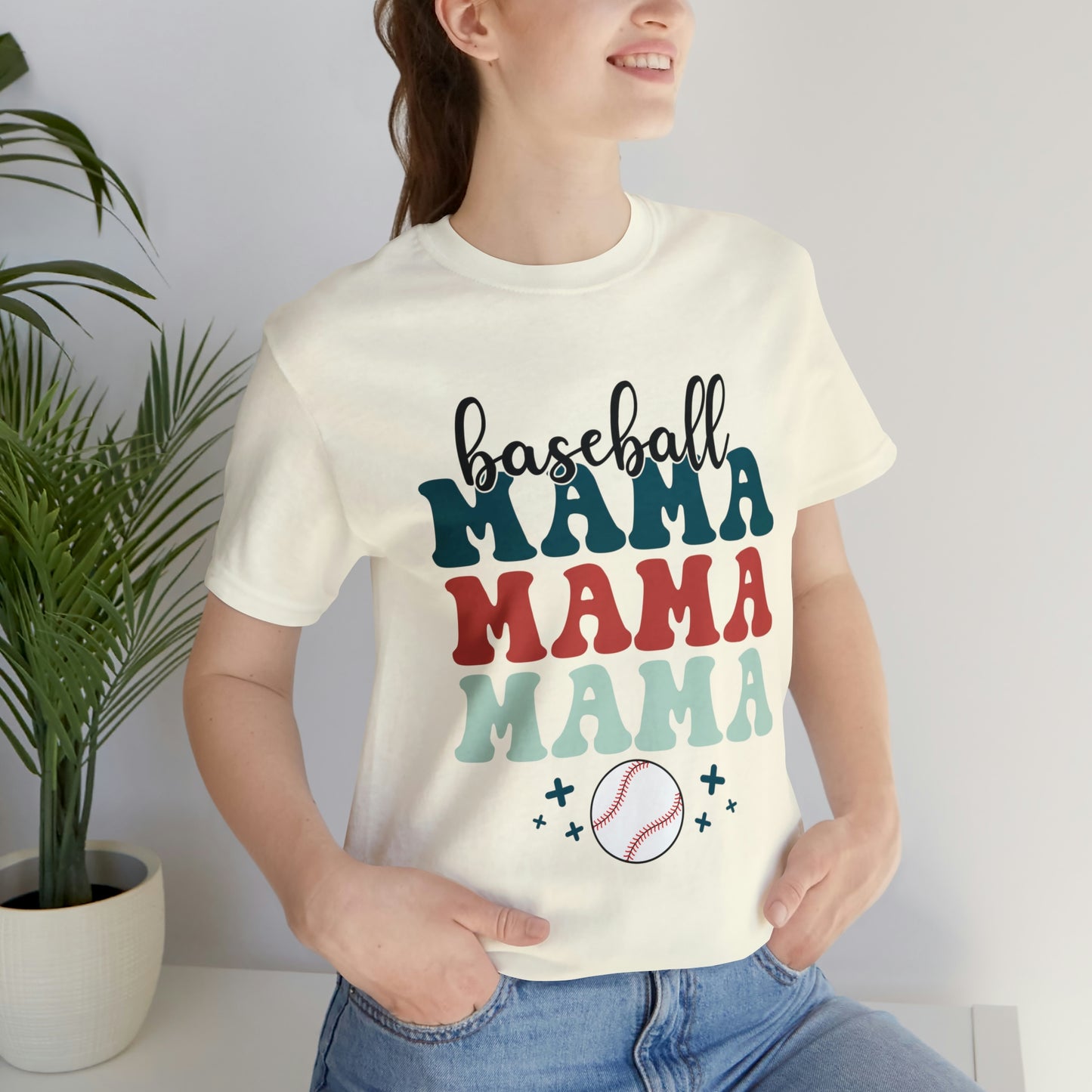 Baseball Mama Short Sleeve Tee