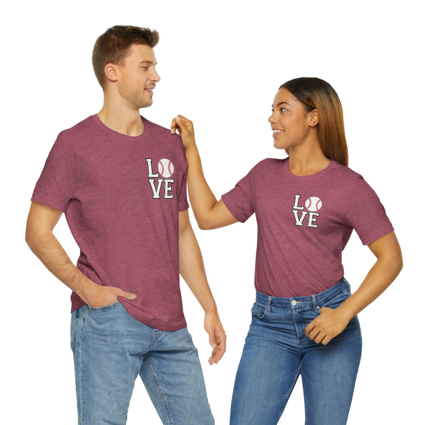 Baseball Love Short Sleeve Tee