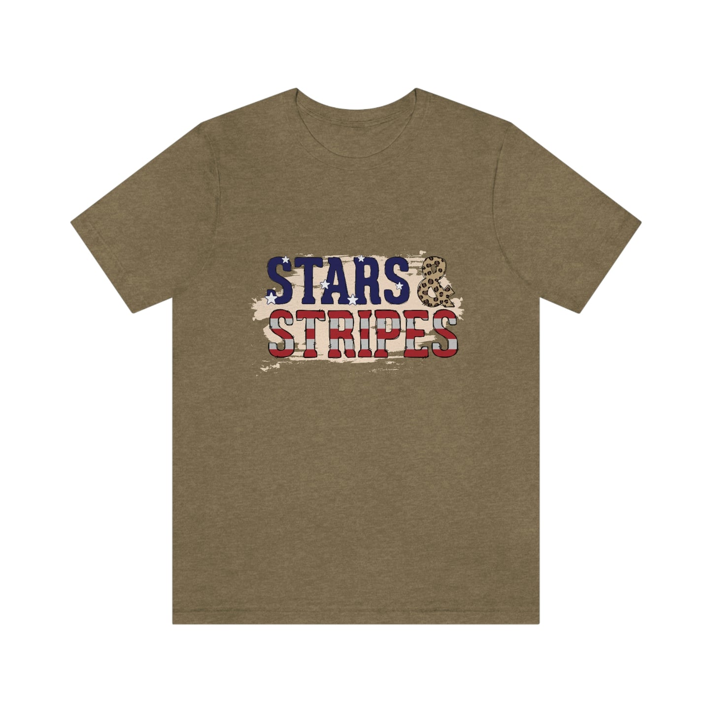 Stars and Stripes Unisex Jersey Short Sleeve Tee