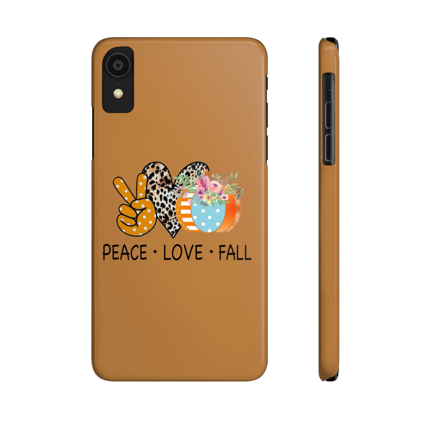 Slim Phone PEACE.LOVE.FALL Case-Mate