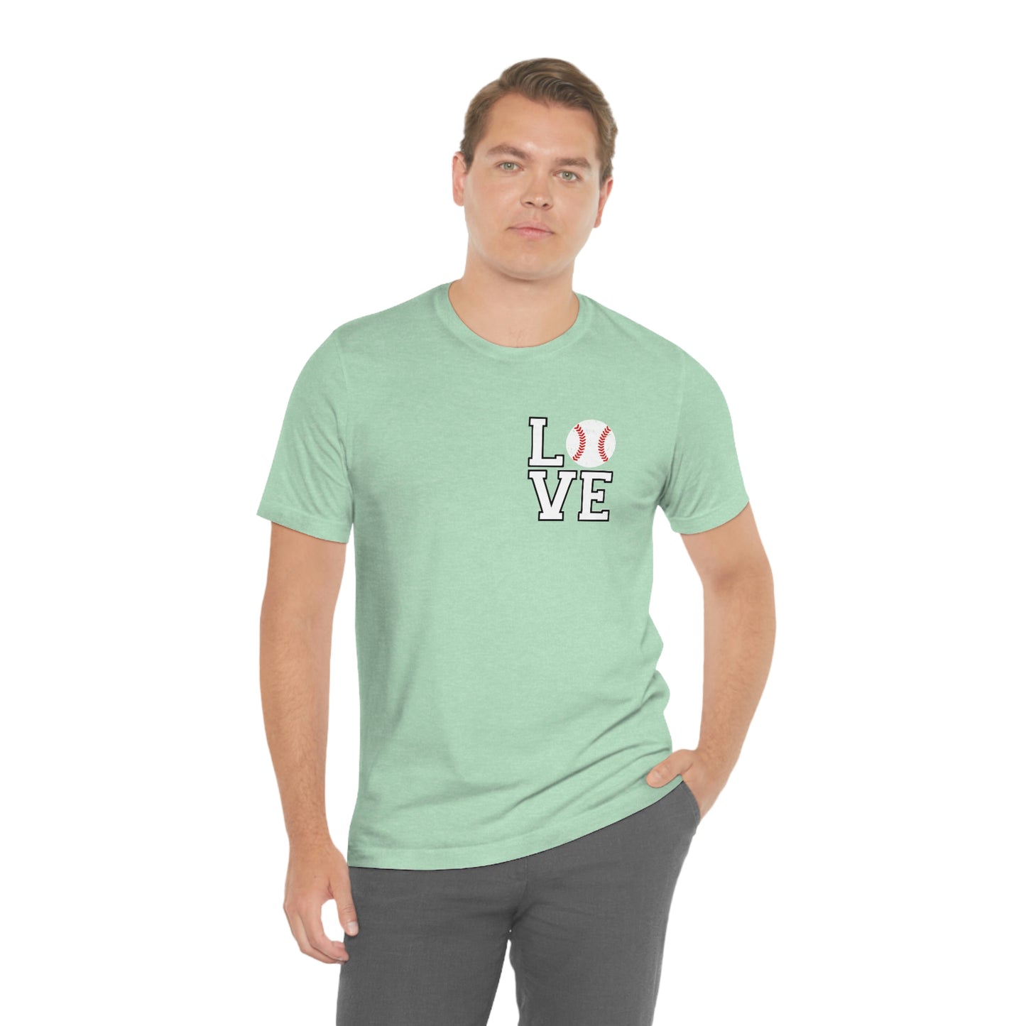 Baseball Love Short Sleeve Tee