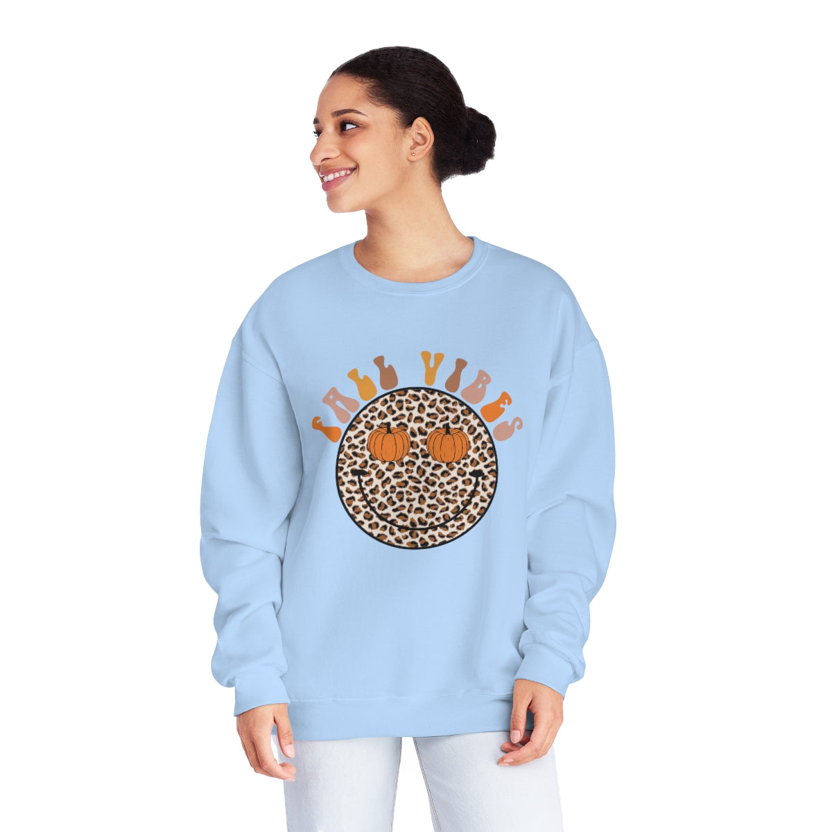 Fall Vibes Smiley Sweatshirt