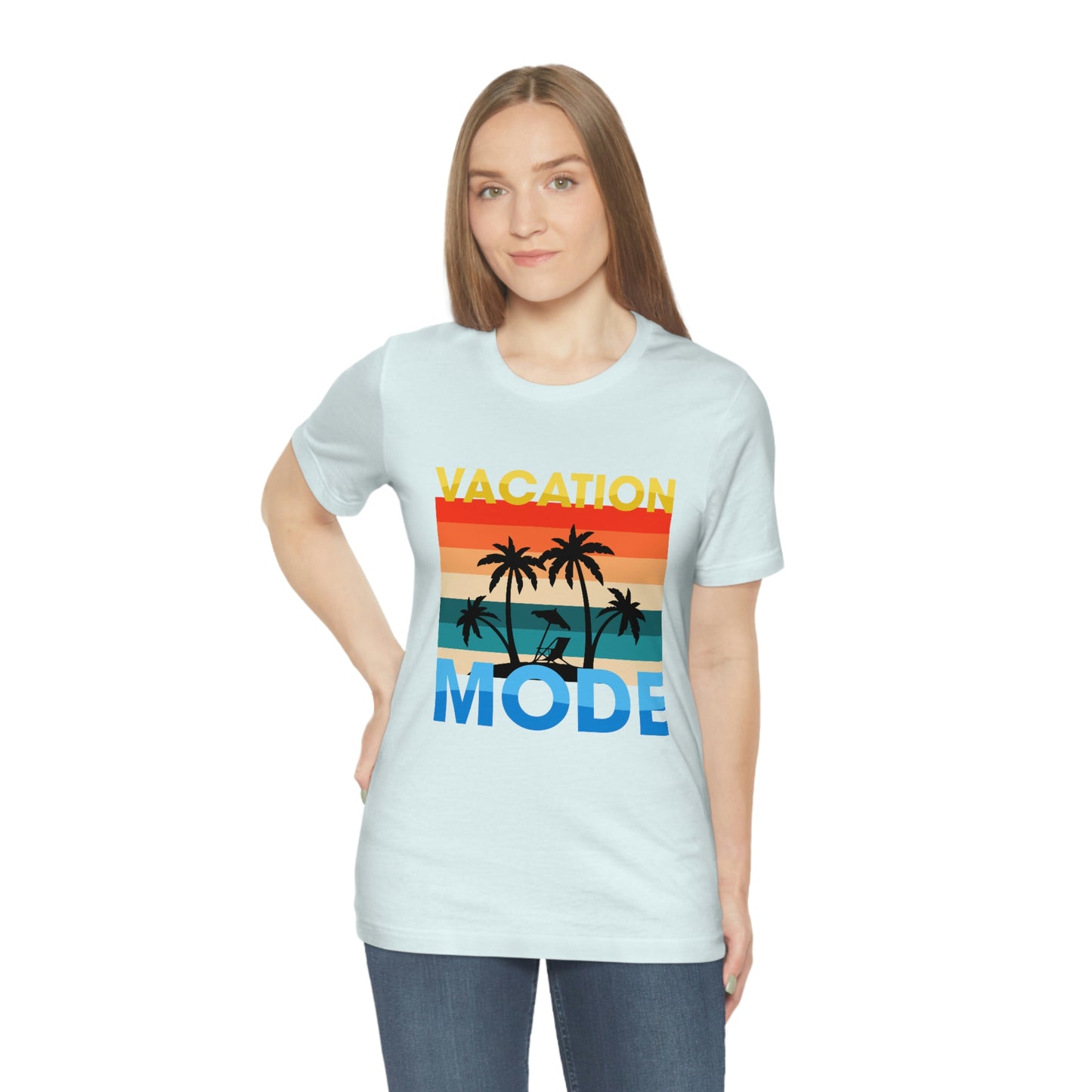 VACATION MODE Unisex Jersey Short Sleeve Tee