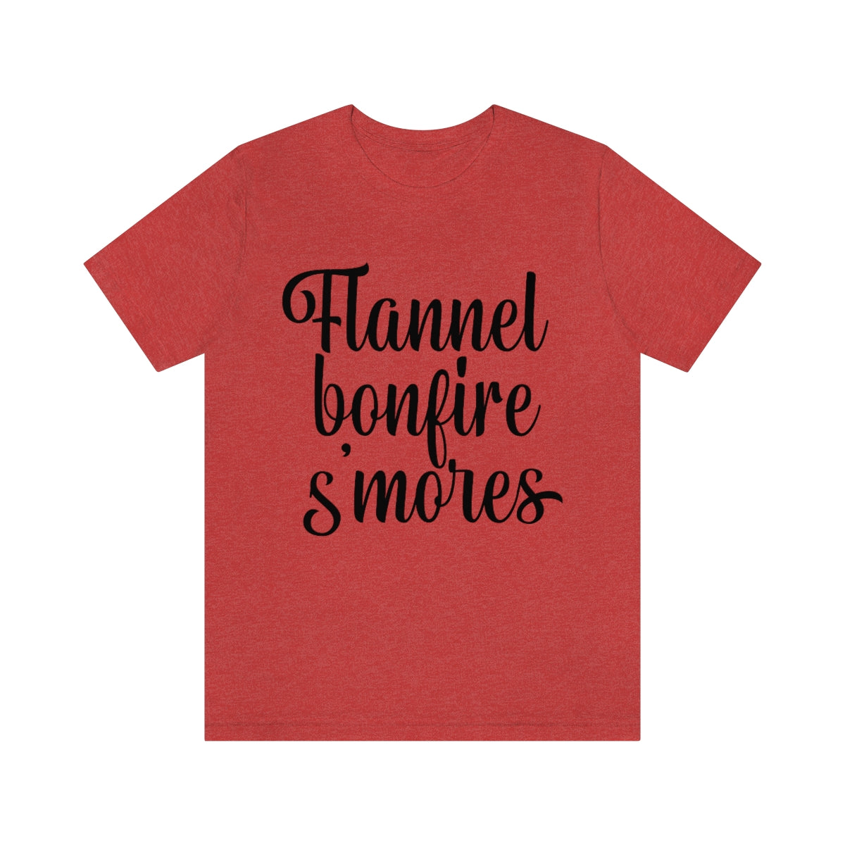 Flannel Bonfires S'mores Tee