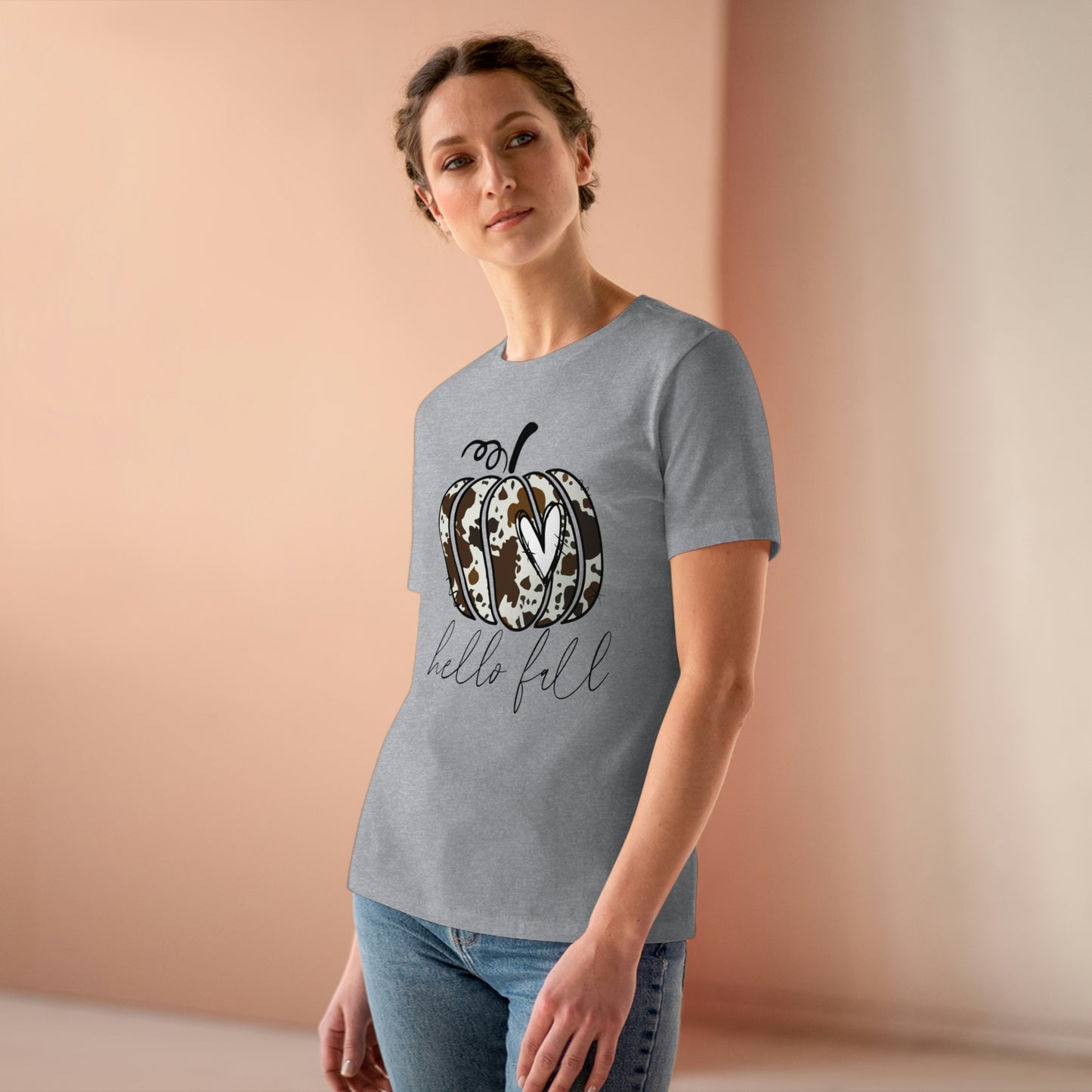 Women's Premium Hello Fall Tee