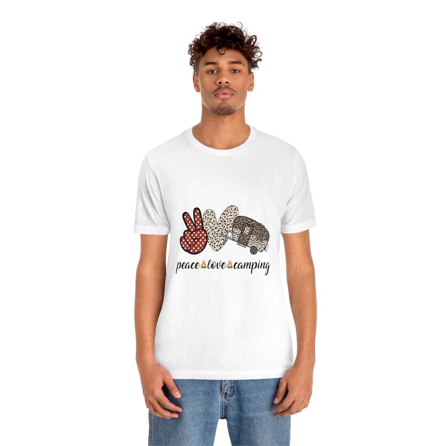 Peace Love Camping Short Sleeve Tee