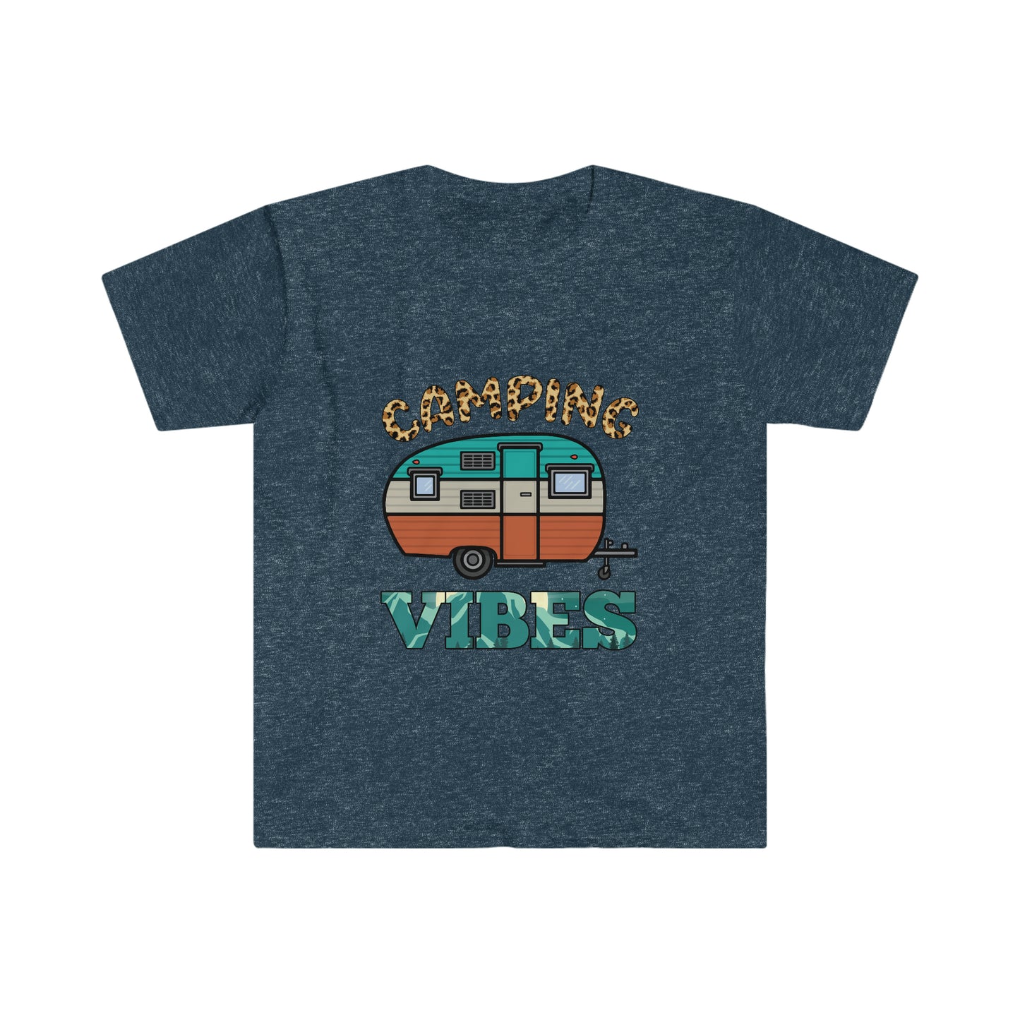 Camping Vibes Unisex Softstyle T-Shirt