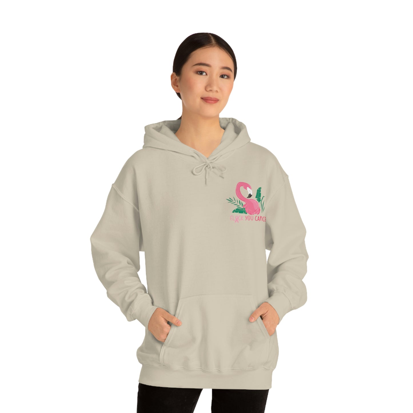 Flock You Cancer Unisex Heavy Blend™ Hooded Sweatshirt