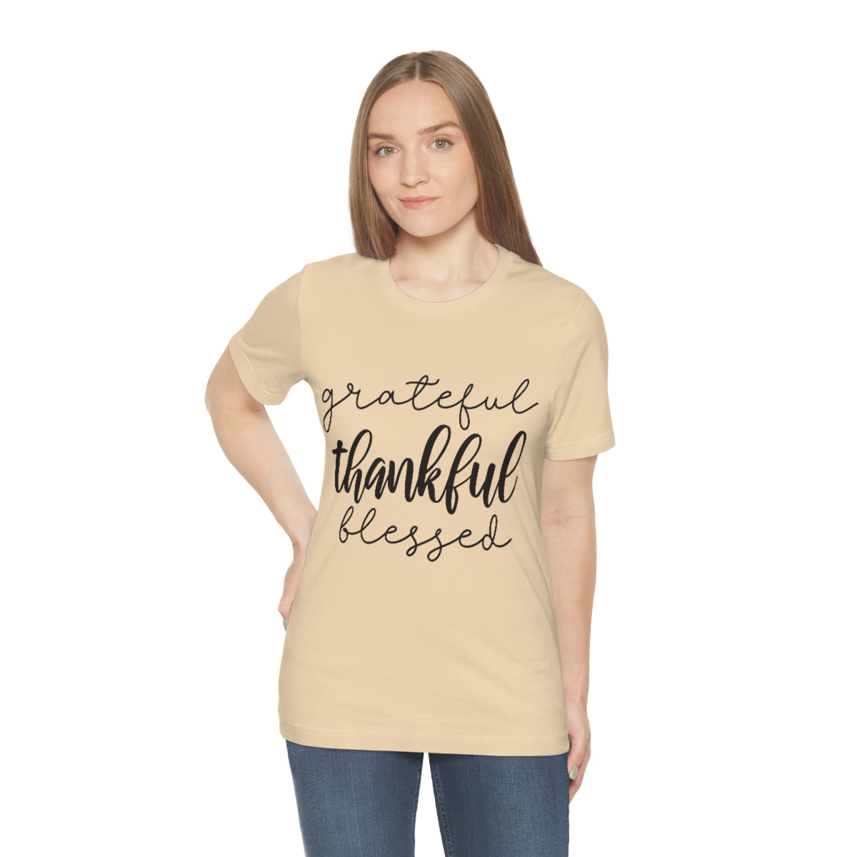 Grateful Thankful Blessed Tee