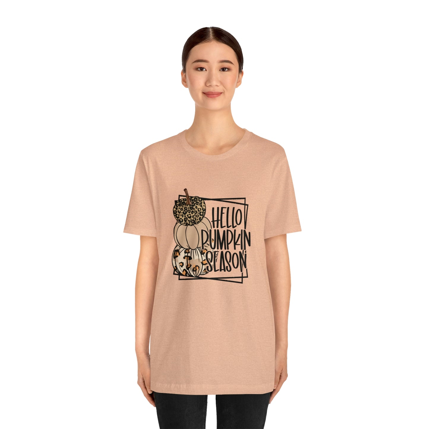 Hello Pumpkin Season Unisex Tee